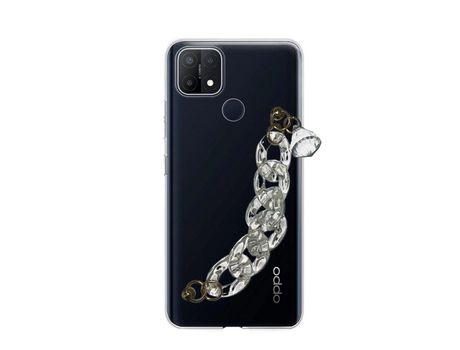 Funda cristal con Soporte diamante para Oppo A15