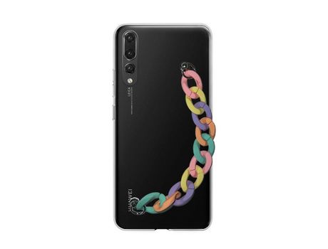 Funda cristal con Soporte rainbow para Huawei P20 Pro