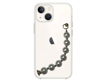 Funda cristal con Soporte perola para iPhone 13 Mini