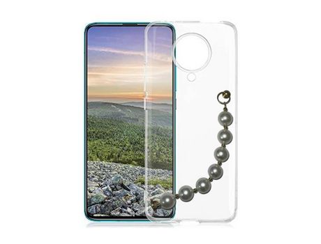 Funda cristal con Soporte perola para Xiaomi Poco F2 Pro