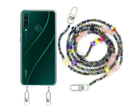Funda cristal con Rosario smile para Huawei Y6P