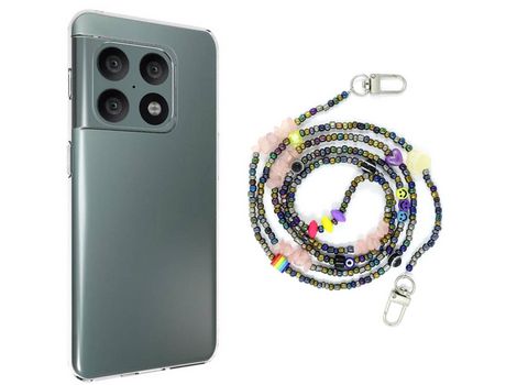 Funda cristal con Rosario smile para Oneplus 10 Pro