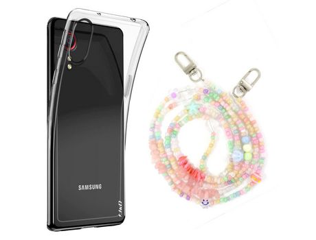 Funda cristal con Rosario baby para Samsung Galaxy XCover 5