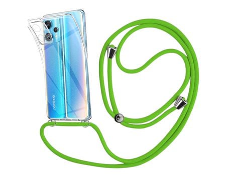 Funda cristal con Cordón verde para Oneplus Nord CE 2 Lite
