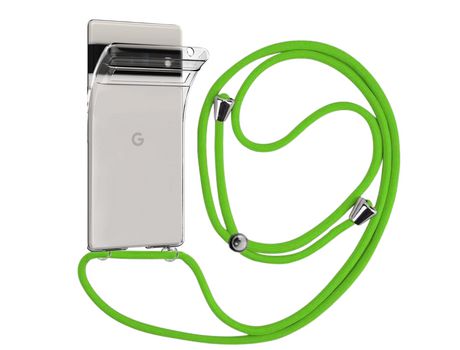 Funda cristal con Cordón verde para Google Pixel 6 Pro