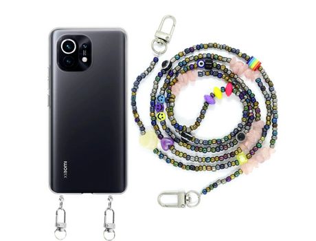 Funda cristal con Rosario smile para Xiaomi Mi 11