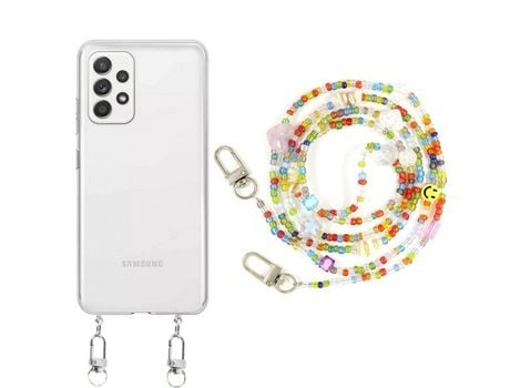 Funda cristal con Rosario ocean para Samsung Galaxy A32 5G