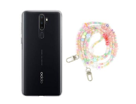 Funda cristal con Rosario baby para Oppo A9