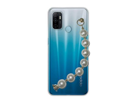 Funda cristal con Soporte pérola para Oppo A53