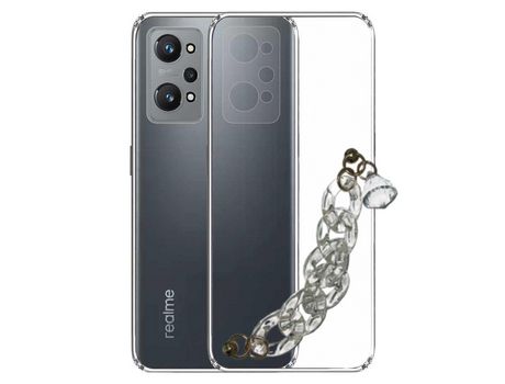 Funda cristal con Soporte diamante para Realme GT Neo 3T