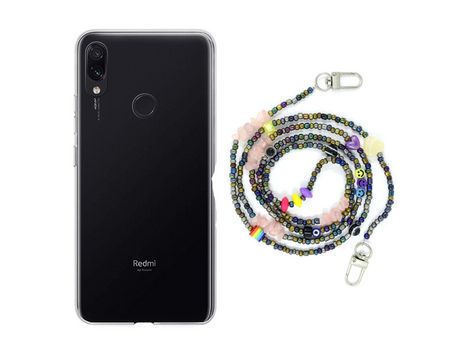 Funda cristal con Rosario smile para Xiaomi Redmi Note 7
