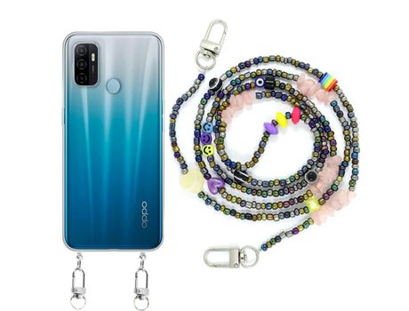 Funda cristal con Rosario smile para Oppo A53