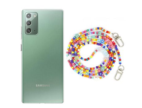 Funda cristal con Rosario colorful para Samsung Galaxy Note 20