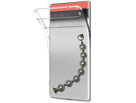 Funda cristal con Soporte perola para Google Pixel 6A