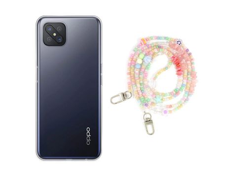 Funda cristal con Rosario baby para Oppo Reno 4Z