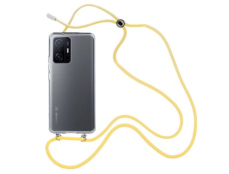 Funda cristal con Cordón Amarillo para Xiaomi 11T