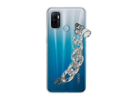 Funda cristal con Soporte diamante para Oppo A53