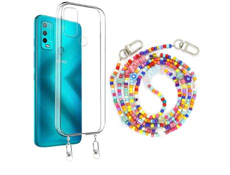 Funda cristal con Rosario colorful para Wiko U30