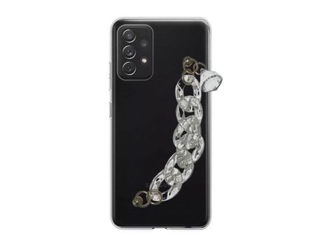 Funda cristal con Soporte diamante para Samsung Galaxy A72
