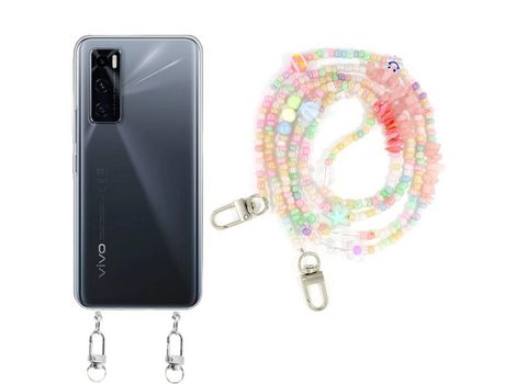 Funda cristal con Rosario baby para Vivo Y70