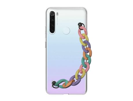 Funda cristal con Soporte rainbow para Xiaomi Redmi Note 8T