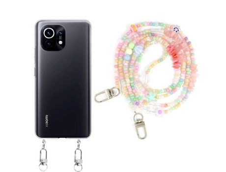 Funda cristal con Rosario baby para Xiaomi Mi 11 Lite