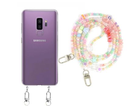 Funda cristal con Rosario baby para Samsung Galaxy S9 Plus