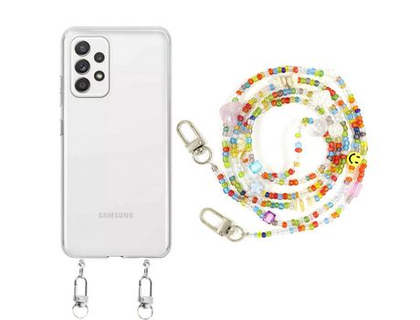 Funda cristal con Rosario ocean para Samsung Galaxy A52S
