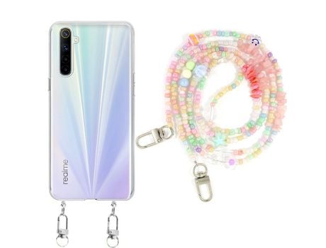 Funda cristal con Rosario baby para Realme 6