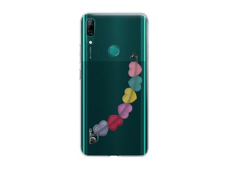 Funda cristal con Soporte Corazones para Huawei P Smart Z