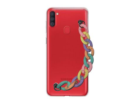 Funda cristal con Soporte rainbow para Samsung Galaxy M11