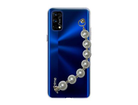 Funda cristal con Soporte perola para Realme 7 Pro