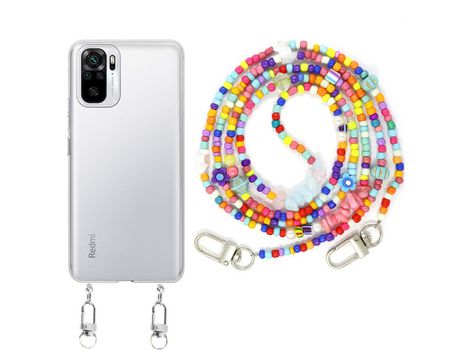 Funda cristal con Rosario colorful para Xiaomi Redmi Note 10s