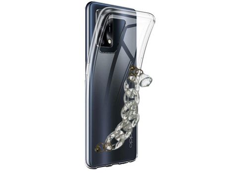 Funda cristal con Soporte diamante para Oppo A74