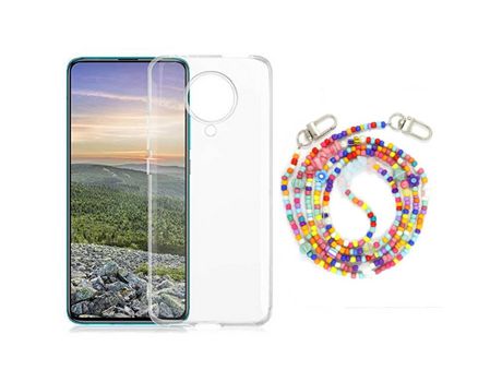 Funda cristal con Rosario colorful para Xiaomi Poco F2 Pro