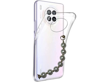 Funda cristal con Soporte perola para Huawei Nova 8i