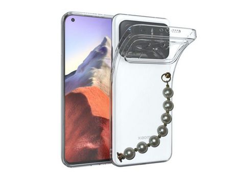 Funda cristal con Soporte perola para Xiaomi Mi 11 Ultra