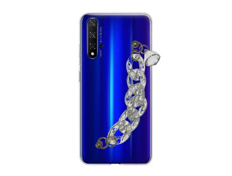 Funda cristal con Soporte diamante para Huawei Nova 5T