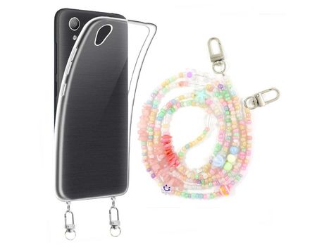 Funda cristal con Rosario baby para Alcatel 1 2019