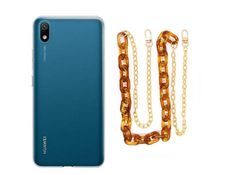 Funda cristal con Cordón Cadena rosa para Xiaomi 12 Lite