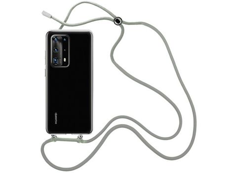 Funda cristal con Cordón Cadena azul para Oppo A52