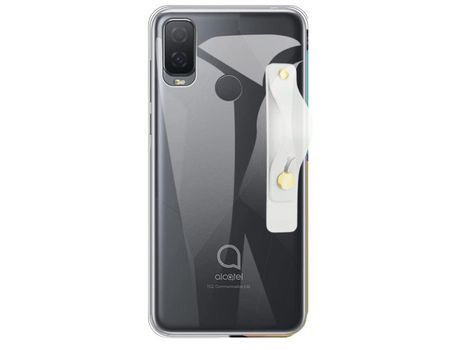 Funda cristal con Soporte Multifunción para Alcatel 1L 2021