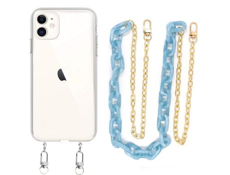 Funda cristal con Cordón Cadena verde para Xiaomi Mi 9T Pro