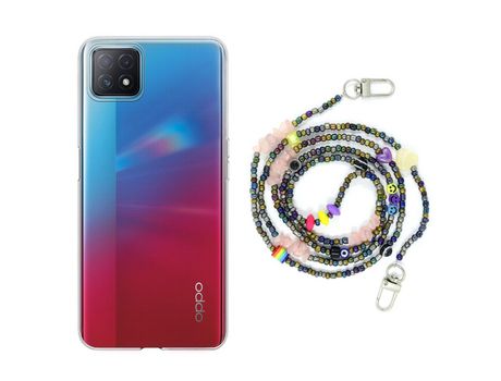 Funda cristal con Rosario smile para Oppo A73