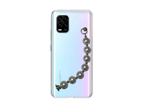 Funda cristal con Soporte perola para Xiaomi Mi 10 Lite