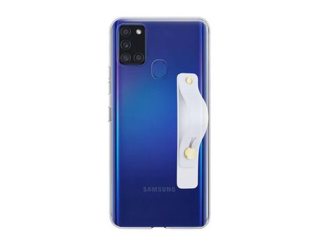 Funda cristal con Soporte Multifunción para Samsung Galaxy A21s