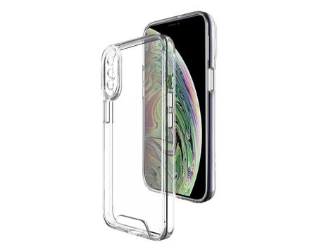 Funda acrilico Certificación militar MIL-STD 810G para iPhone XS Max Transparente
