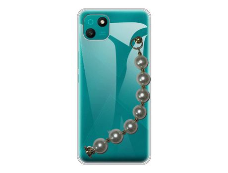 Funda cristal con Soporte pérola para Wiko T10