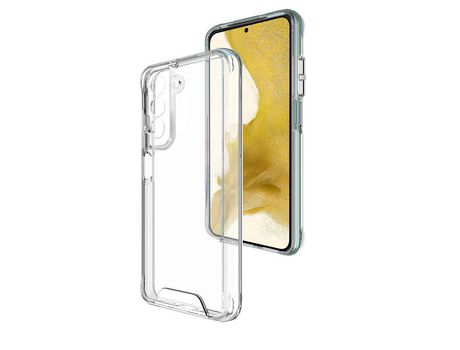 Funda acrilico Certificación militar MIL-STD 810G para Samsung Galaxy S22 Plus Transparente