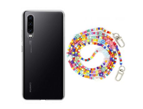 Funda cristal con Rosario colorful para Huawei P30